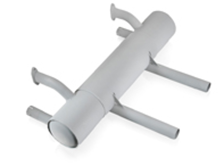 Uitlaat demper. Porsche 356 PreA / 356A - 61654103